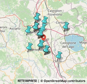 Mappa Via della Resistenza, 53045 Abbadia SI, Italia (10.7635)