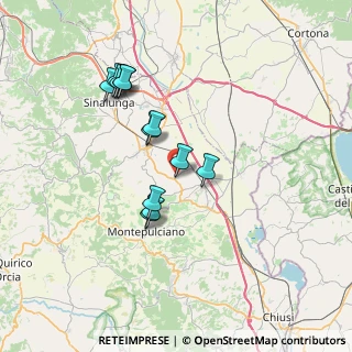 Mappa Via della Resistenza, 53045 Abbadia SI, Italia (6.595)