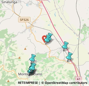 Mappa 53045 Abbadia SI, Italia (4.76364)