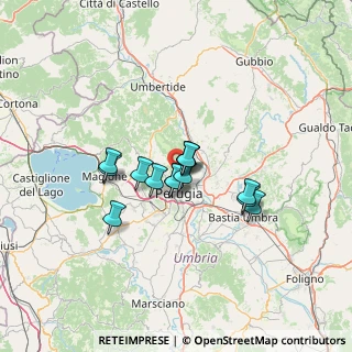 Mappa Via del Barcone, 06131 Perugia PG, Italia (9.23786)