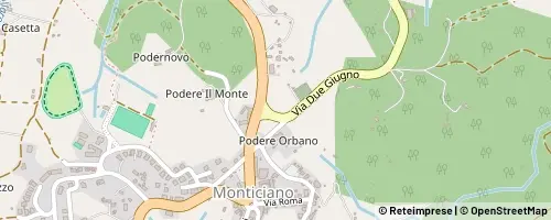 Mappa Monticiano