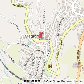 Mappa Corso Raffaele Abate Marchesi, 24, 06063 Magione, Perugia (Umbria)