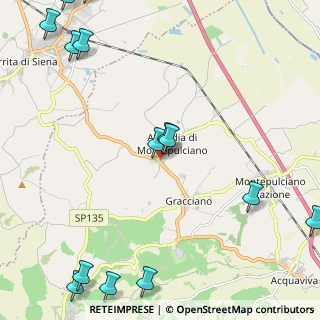 Mappa Via L. Cagnacci, 53045 Abbadia SI, Italia (3.35643)