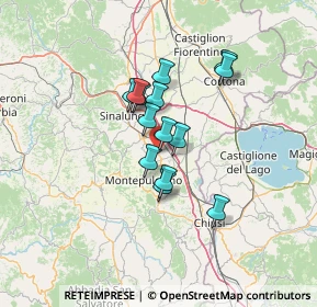 Mappa Via Don Giovanni Minzoni, 53045 Montepulciano SI, Italia (9.87929)