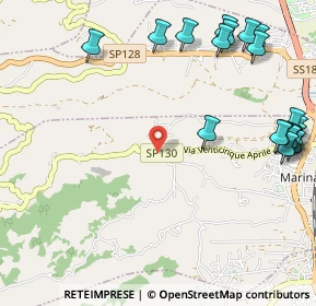 Mappa SP130, 88060 Davoli CZ, Italia (1.6115)