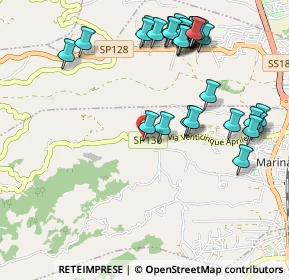 Mappa SP130, 88060 Davoli CZ, Italia (1.29)