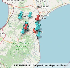 Mappa SP130, 88060 Davoli CZ, Italia (10.75571)