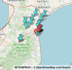 Mappa SP130, 88060 Davoli CZ, Italia (8.8325)