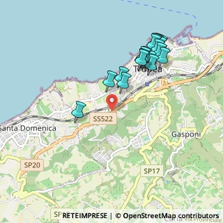Mappa Contrada barricello, 89861 Tropea VV, Italia (1.156)