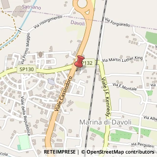 Mappa Viale Cassiodoro, 43, 88060 Davoli, Catanzaro (Calabria)
