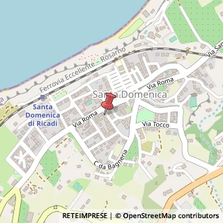 Mappa Via Regina Margherita, 5, 89866 Ricadi, Vibo Valentia (Calabria)