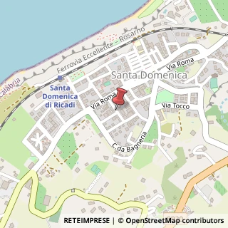 Mappa Via Dei Gerani, 89866 Ricadi, Vibo Valentia (Calabria)