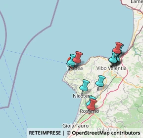 Mappa Viale Raf Vallone, 89861 Tropea VV, Italia (15.81357)