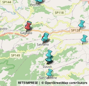 Mappa Scesa Bicocca, 88060 Satriano CZ, Italia (2.341)