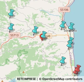 Mappa Scesa Mazzini, 88060 Satriano CZ, Italia (6.17917)