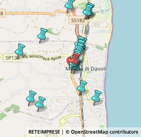 Mappa Sant'Andrea apostolo dello Ionio, 88060 Davoli CZ, Italia (0.8755)