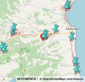 Mappa Rione Cecinia, 88060 Satriano CZ, Italia (6.668)