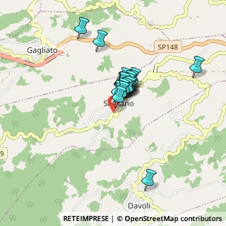 Mappa Rione Cecinia, 88060 Satriano CZ, Italia (0.59583)