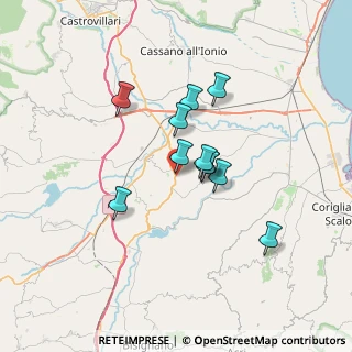 Mappa Via Sant'Antonio da Padova, 87019 Spezzano albanese CS, Italia (5.58545)
