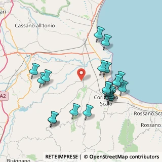 Mappa SP 252, 87060 Corigliano Calabro CS (8.6815)