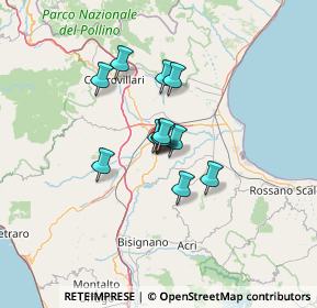 Mappa Via G. Mazzini, 87019 Spezzano Albanese CS, Italia (8.85333)