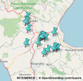 Mappa Via G. Mazzini, 87019 Spezzano Albanese CS, Italia (10.88813)