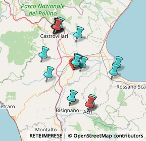 Mappa Contrada Serralto snc, 87040 Spezzano albanese CS, Italia (14.659)