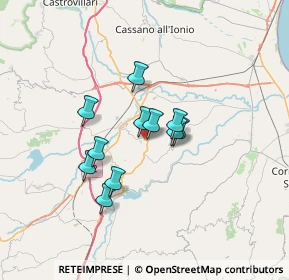 Mappa Contrada Serralto snc, 87040 Spezzano albanese CS, Italia (5.29455)