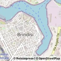 Mapa Brindisi