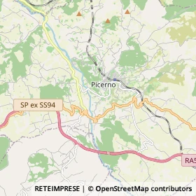Mappa Picerno