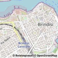 Mapa Brindisi