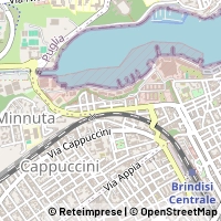 Mapa Brindisi