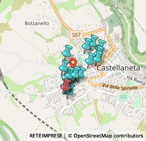 Mappa Via Spineto Montecamplo, 74011 Castellaneta TA, Italia (0.28)