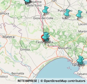 Mappa Via Spineto Montecamplo, 74011 Castellaneta TA, Italia (22.76083)