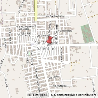 Mappa Corso Vittorio Veneto, 52, 72018 San Michele Salentino, Brindisi (Puglia)