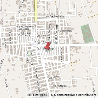 Mappa Via Azzarito Dott., 33, 72018 San Michele Salentino, Brindisi (Puglia)