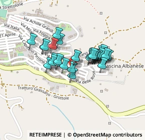 Mappa Via Aldo Moro, 75014 Grassano MT, Italia (0.15333)