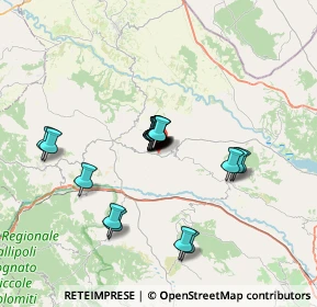 Mappa Via Aldo Moro, 75014 Grassano MT, Italia (5.5735)