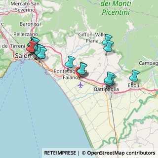 Mappa Strada Statale 18 km 67.300, 84090 Pontecagnano Faiano SA, Italia (9.2695)