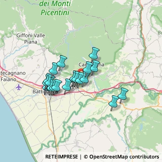 Mappa Via S. Vito, 84022 Campagna SA, Italia (5.6405)