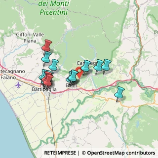 Mappa Via S. Vito, 84022 Campagna SA, Italia (6.346)