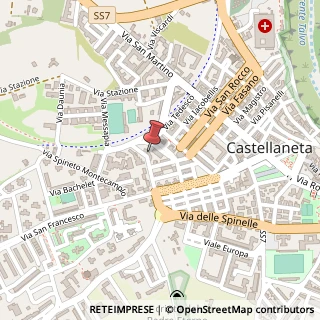 Mappa Piazza Giorgio Castriota Scanderbeg, 1, 74011 Castellaneta, Taranto (Puglia)