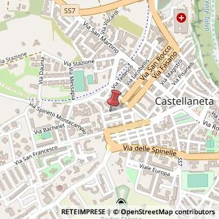 Mappa Via Risorgimento, 121, 74011 Castellaneta, Taranto (Puglia)