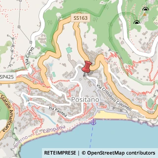 Mappa Viale Pasitea, 1, 84017 Positano, Salerno (Campania)