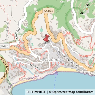 Mappa Viale Pasitea, 100, 84017 Positano, Salerno (Campania)