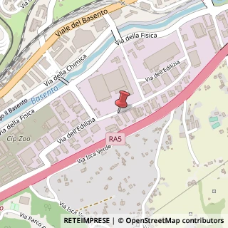 Mappa Via dell'Edilizia, 16, 85100 Potenza, Potenza (Basilicata)