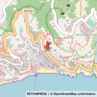 Mappa Via G. Marconi, 151, 84017 Positano, Salerno (Campania)