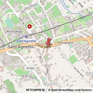 Mappa Via San Giuseppe, 12-20, 80065 Sant'Agnello, Napoli (Campania)
