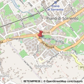 Mappa Strada Provinciale Mortora San Liborio, 11, 80063 Piano di Sorrento, Napoli (Campania)