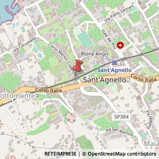 Mappa Corso Marion Crawford, 18, 80065 Sant'Agnello NA, Italia, 80065 Sant'Agnello, Napoli (Campania)